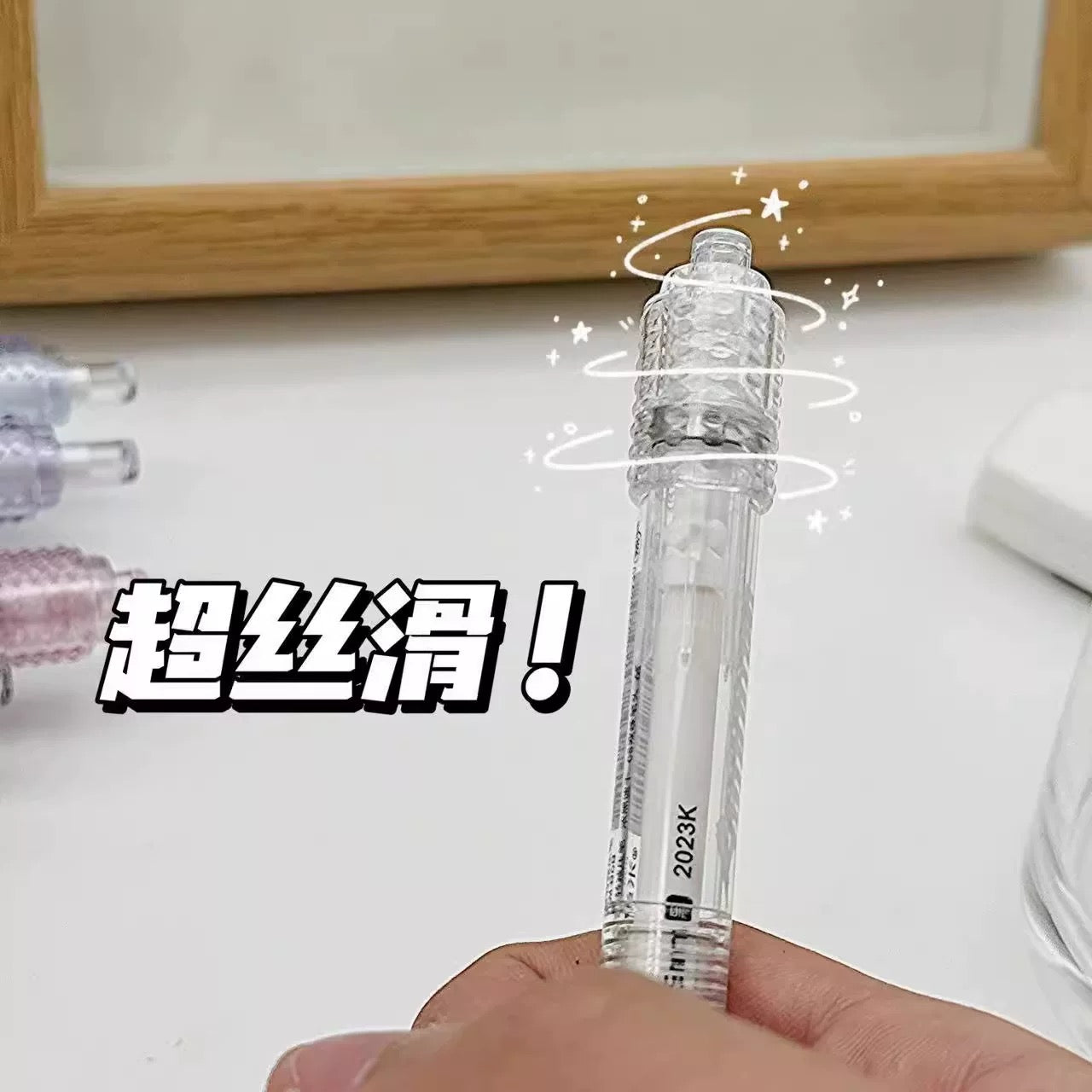 DOMI Spinning Gel Pen 0.5mm Black Ink Assorted