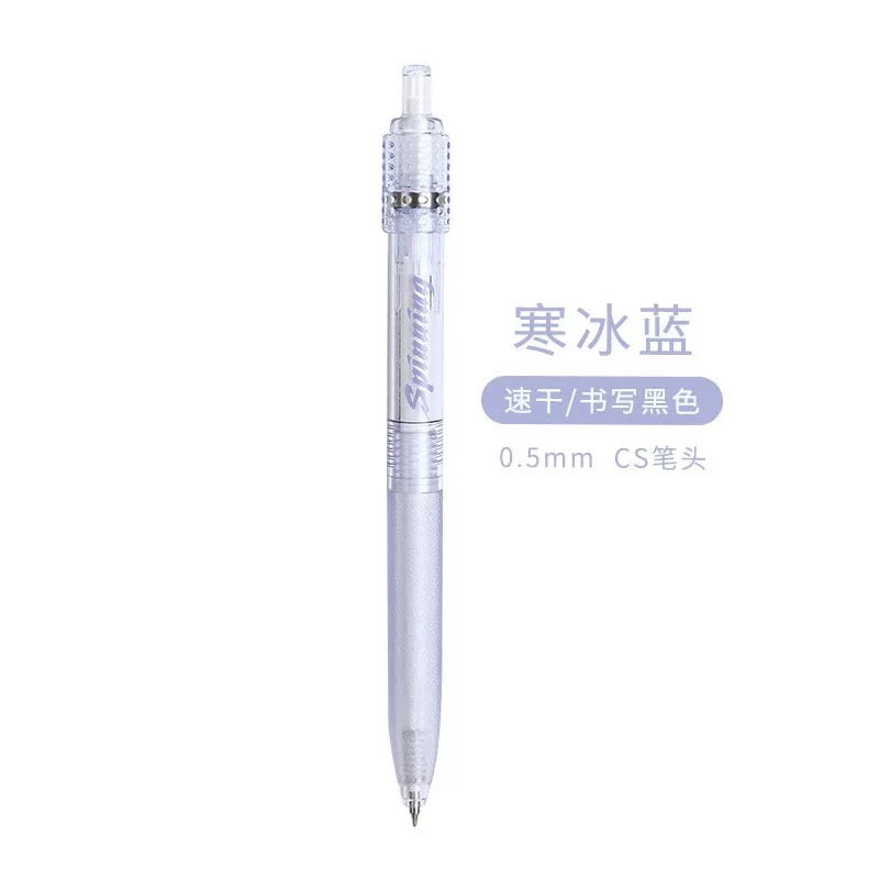 DOMI Spinning Gel Pen 0.5mm Black Ink Assorted