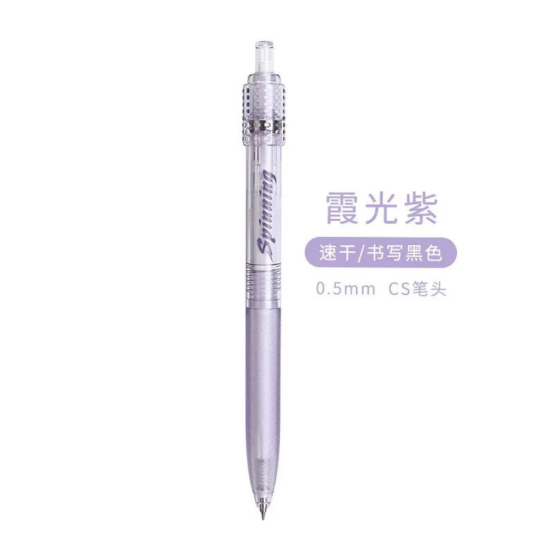DOMI Spinning Gel Pen 0.5mm Black Ink Assorted