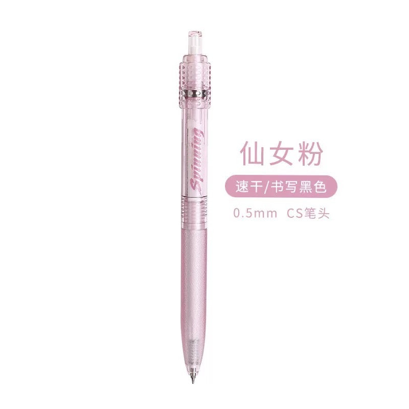 DOMI Spinning Gel Pen 0.5mm Black Ink Assorted