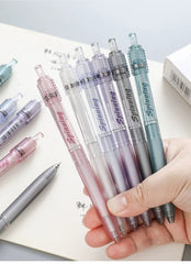DOMI Spinning Gel Pen 0.5mm Black Ink Assorted