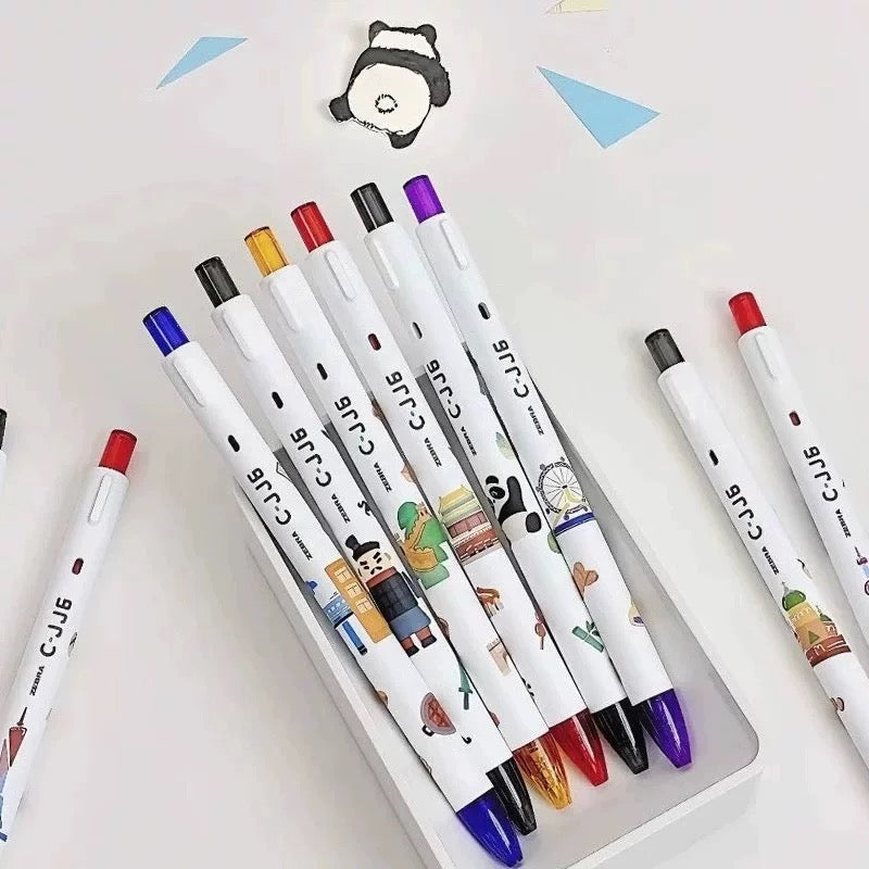 Stationery - Zebra Travel Series Pen 0.5mm Black ink - Panda - Goodie Goodie