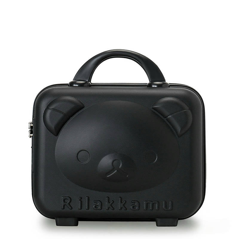 Bags & Storage - Teddy Bear Suitcase 14inch  Black - Goodie Goodie