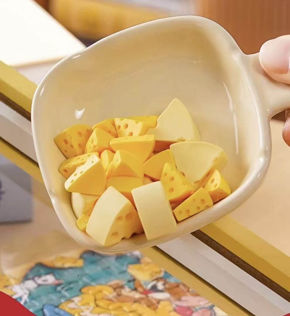 Tech & Toys - Toi Tom and Jerry Cheese Puzzle – 126pcs - Goodie Goodie