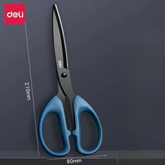 Deli Stainless Steel Scissors 210mm Navy