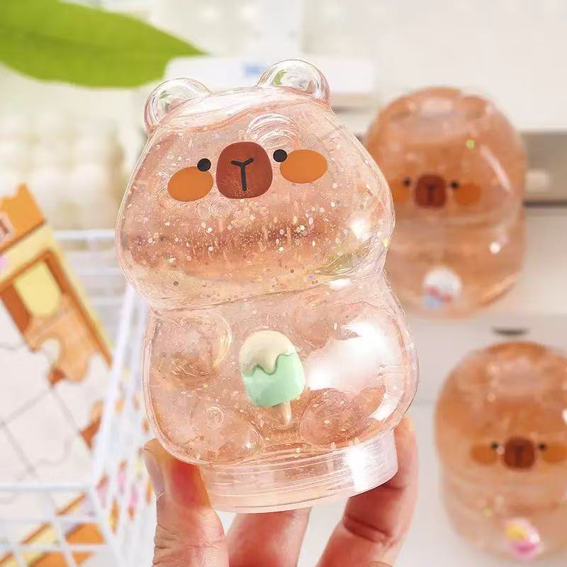 Tech & Toys - Capybara Ice Cream Slime Assorted - Goodie Goodie