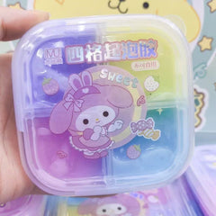 Sanrio 4 Colours Squre Box Slime Assorted