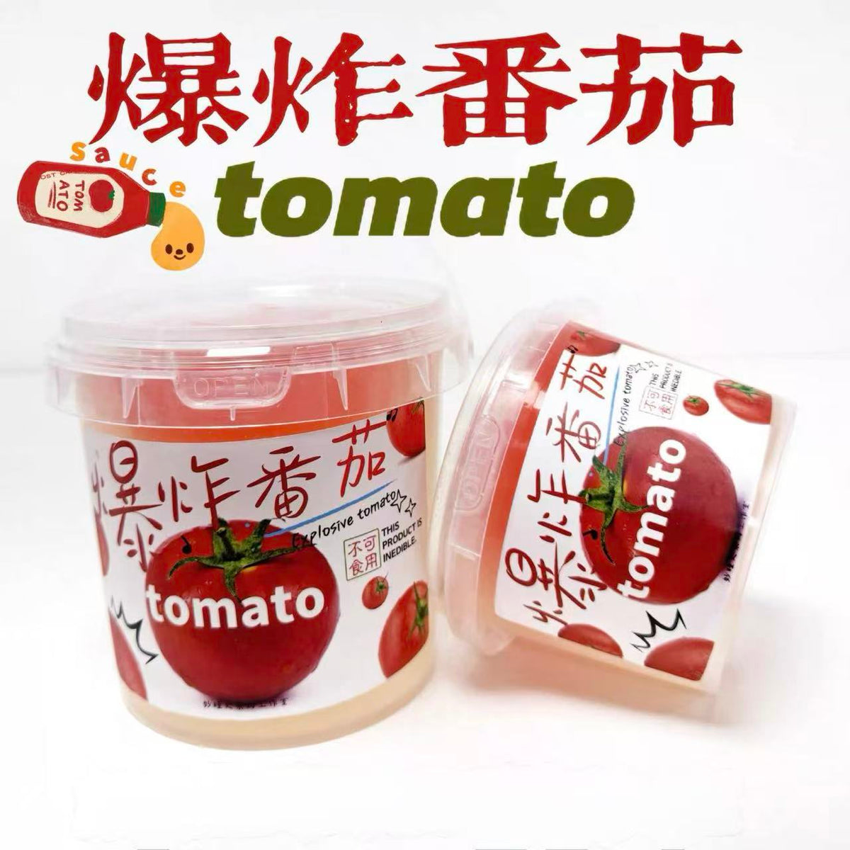Explosive Tomato Water Slime/Slime 500ml