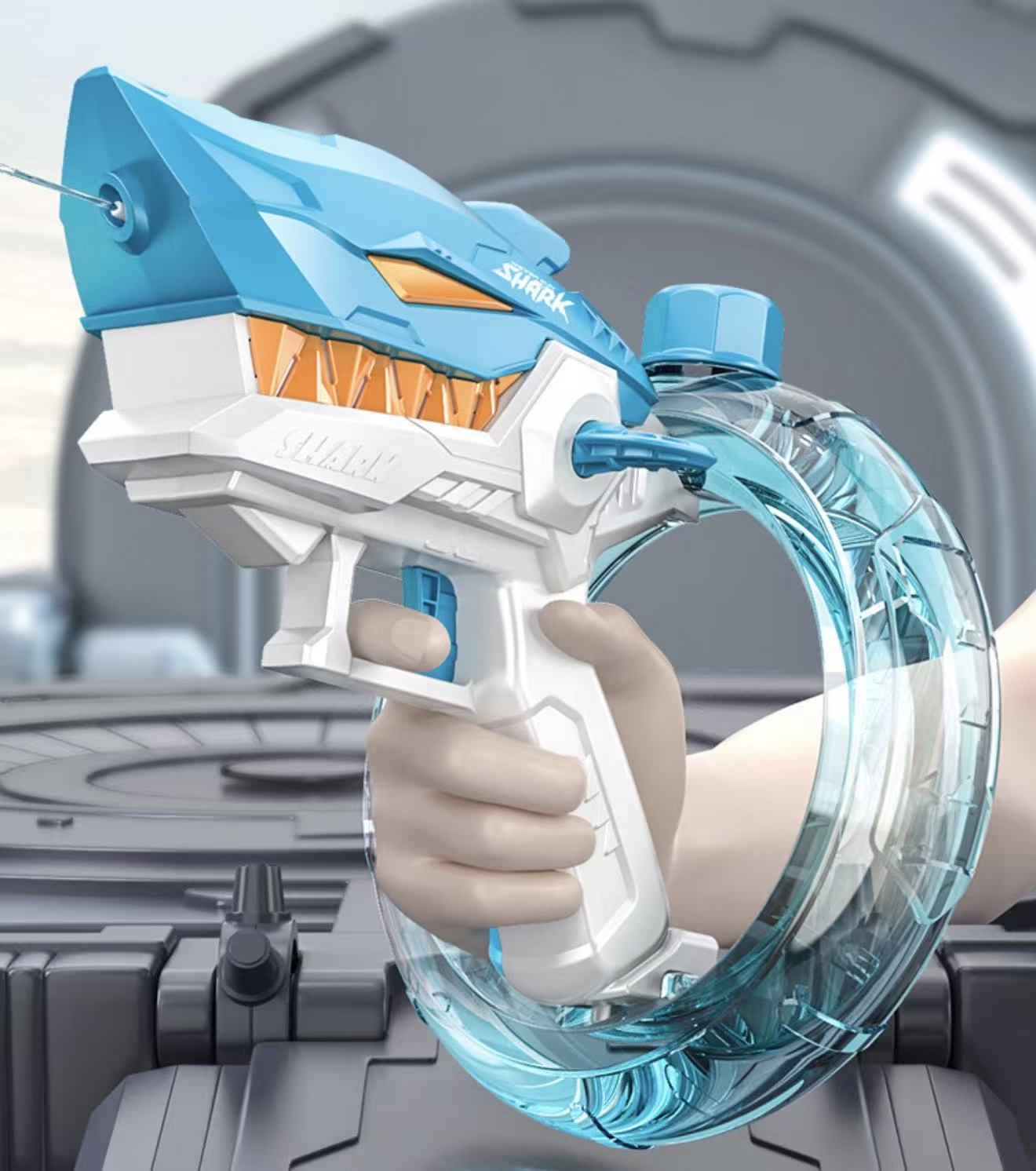 Tech & Toys - Electric Shark Water Gun – Blue (Copy) - Goodie Goodie