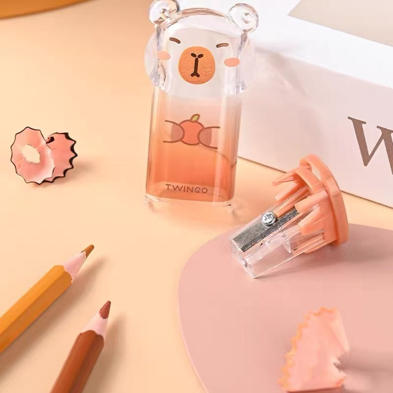 Capybara Mini Pencil Sharpener Assored