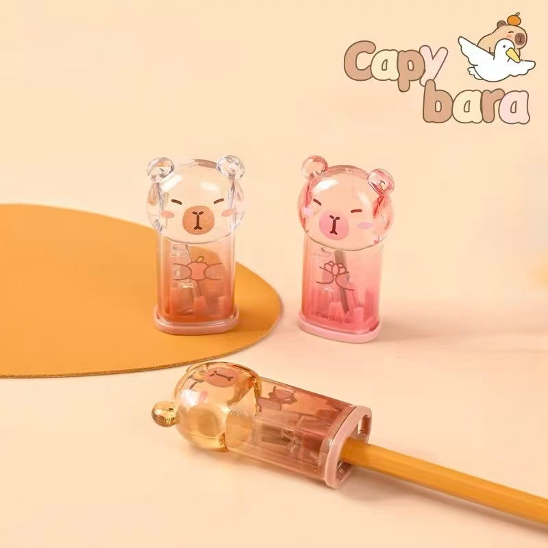 Capybara Mini Pencil Sharpener Assored