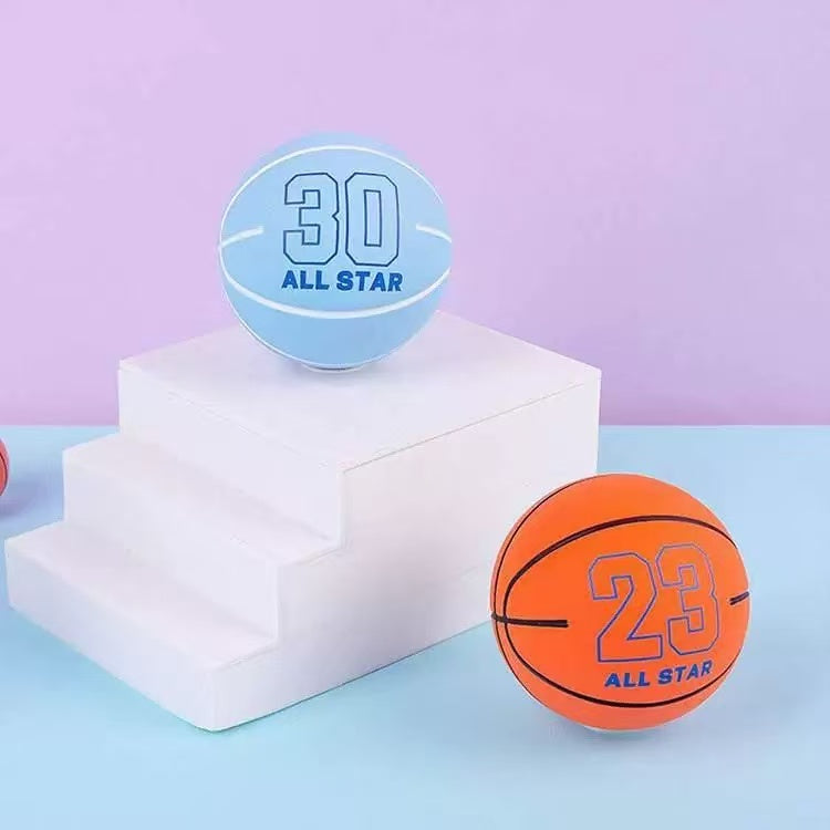 9cm Mini Basketball Bounce Toy Assorted