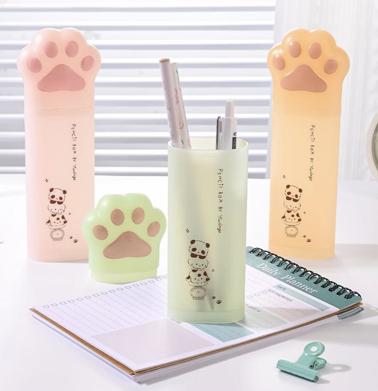 Paw Paw Plastic Pencil Case Assorted
