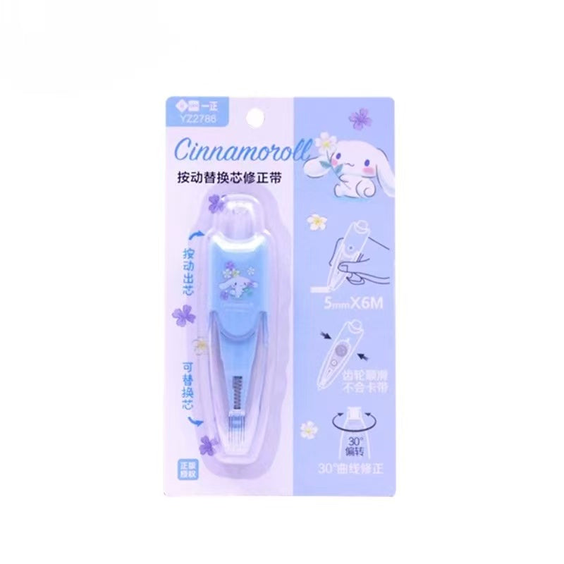 Cinnamoroll Press Correction Tape 5mm x 6m