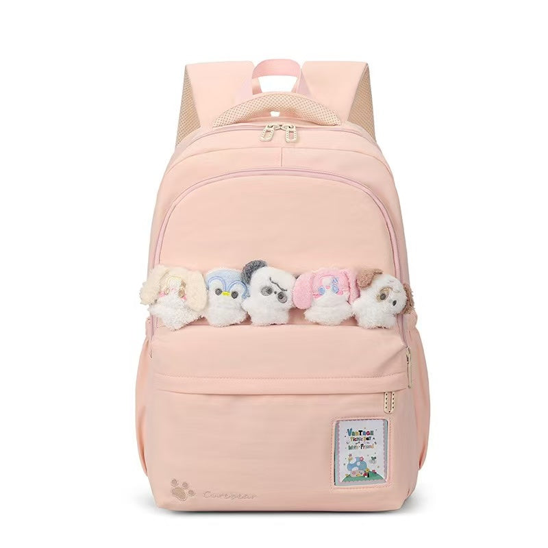 Cute Bear School Backpack 30x20x47cm Pink