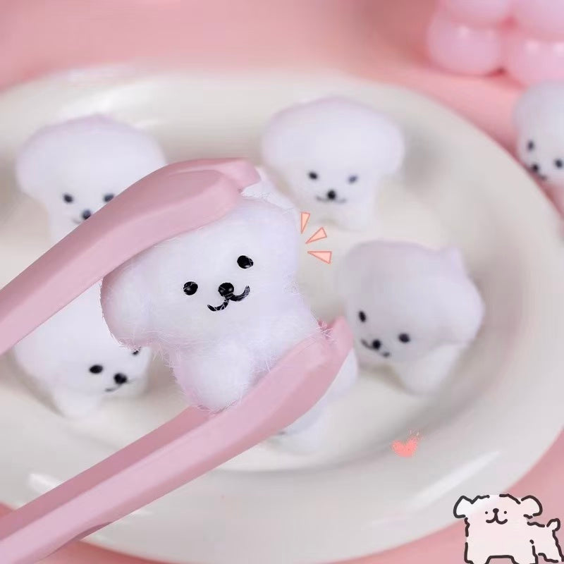 Cute Mini Furry Dog Squeeze