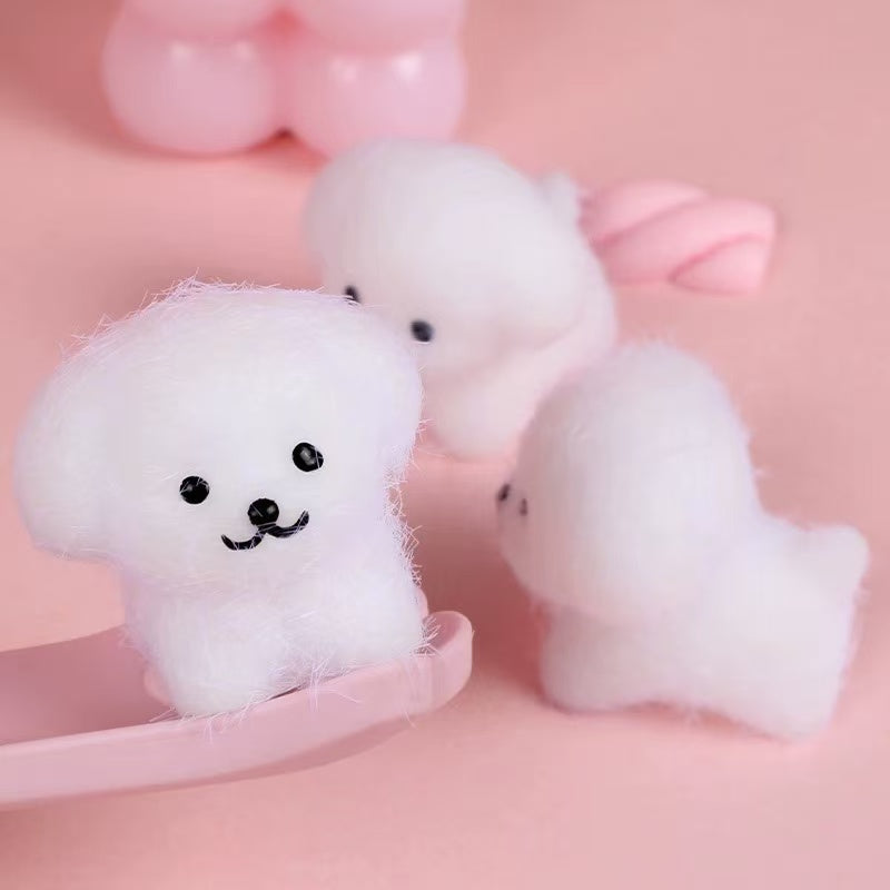 Cute Mini Furry Dog Squeeze