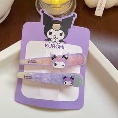 Sanrio Characters Hair Clip 7.5cm 2pcs