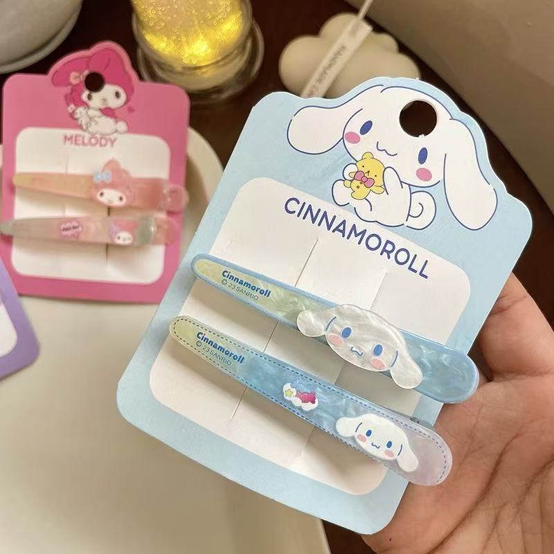 Sanrio Characters Hair Clip 7.5cm 2pcs