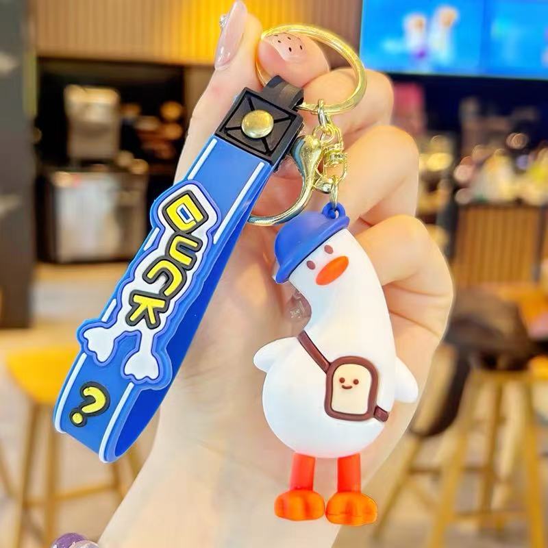 Wry Neck Duck Keychain 6.6cm