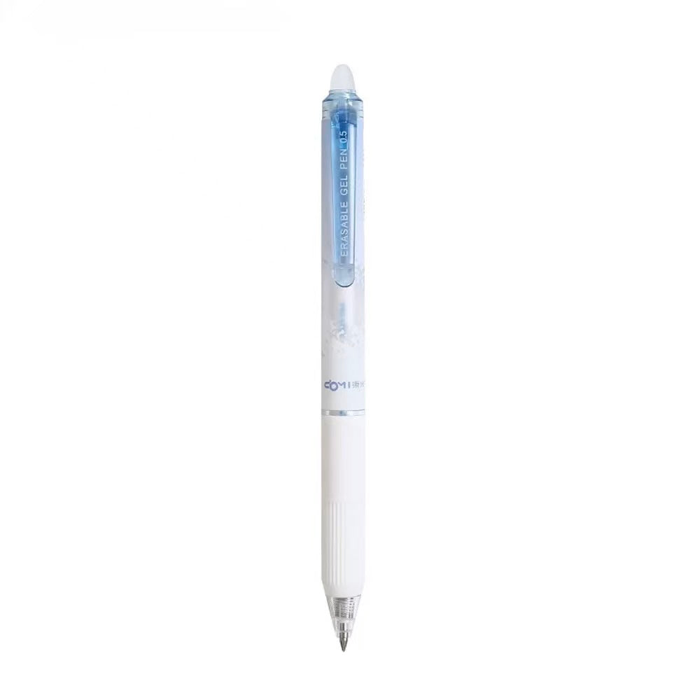 DOMI Erasable Gel Pen 0.5mm Blue Ink Assorted