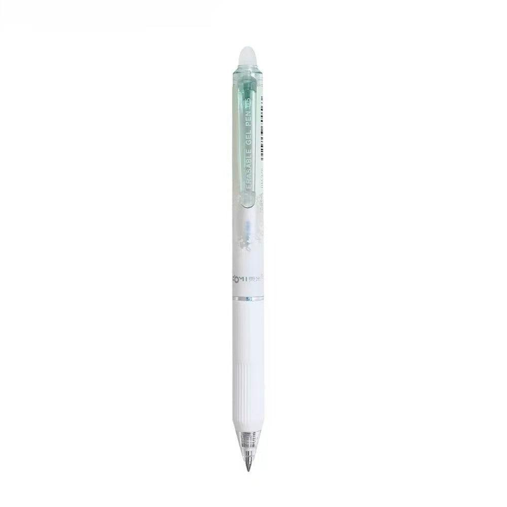 DOMI Erasable Gel Pen 0.5mm Blue Ink Assorted