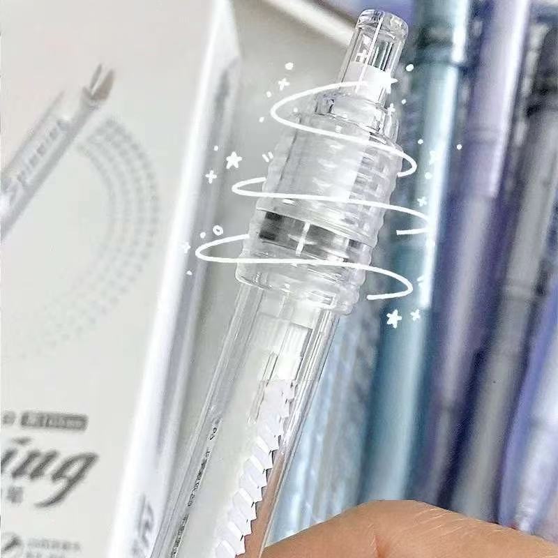 DOMI Spinning Gel Pen 0.5mm Black Ink Assorted