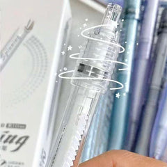 DOMI Spinning Gel Pen 0.5mm Black Ink Assorted