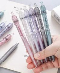 DOMI Spinning Gel Pen 0.5mm Black Ink Assorted