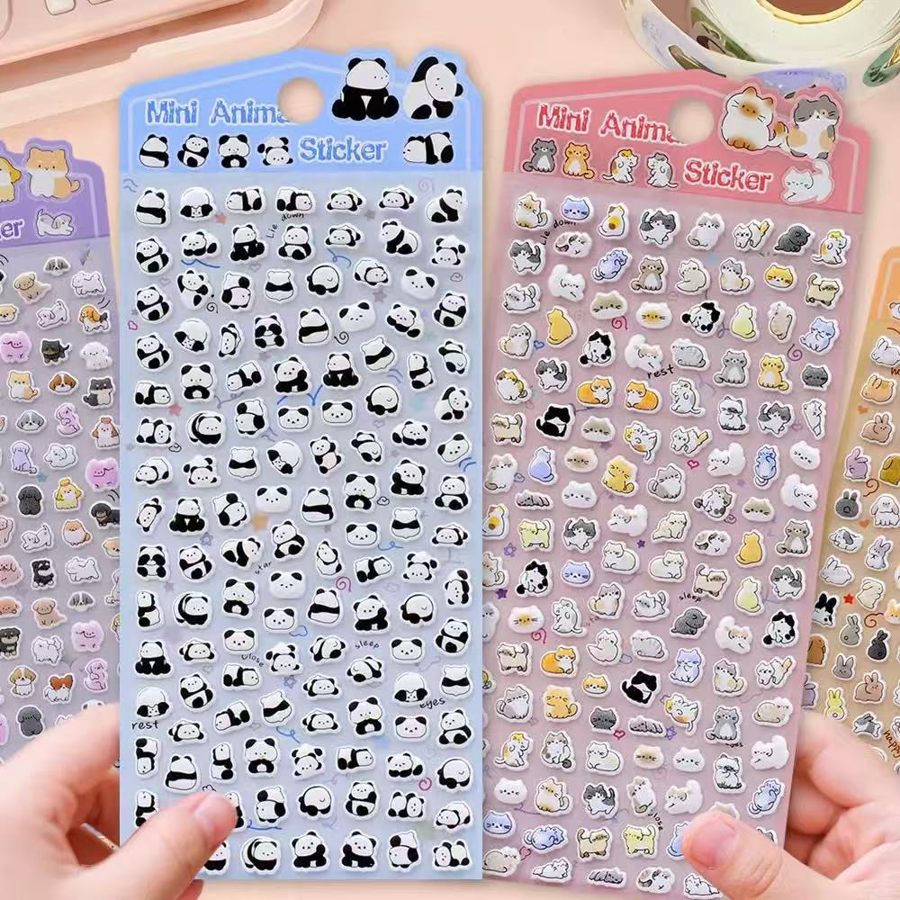 Mini Panda Bubble Stickers