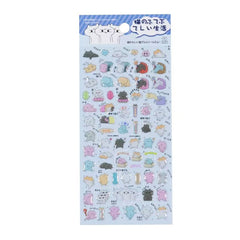 Stationery - Funny Cat Epoxy Stickers - Goodie Goodie