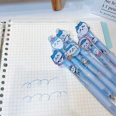 Chiikawa Erasable Gel Pen 0.5mm Blue Ink Assorted