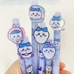 Chiikawa Erasable Gel Pen 0.5mm Blue Ink Assorted