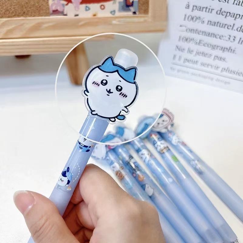 Chiikawa Erasable Gel Pen 0.5mm Blue Ink Assorted