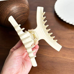 Colorful Rhinestone Acrylic Hair Claw 11.5cm Shark Clip