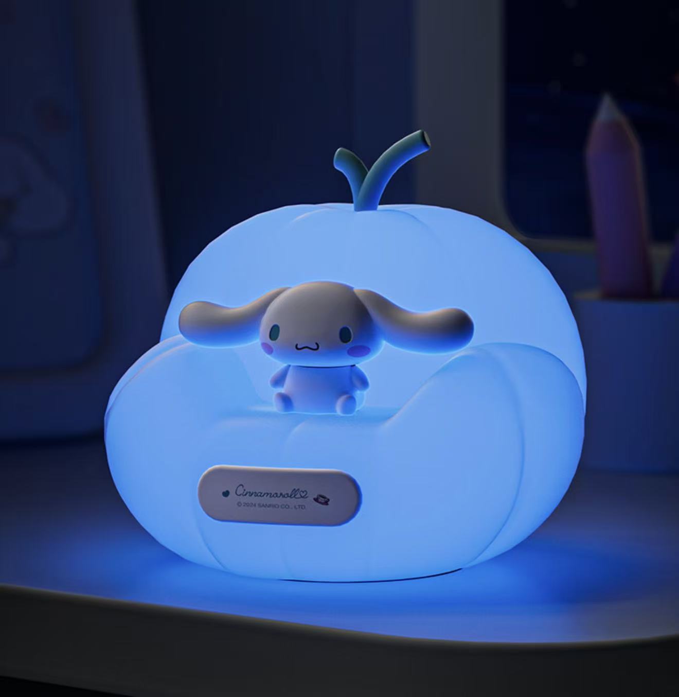 Sanrio Character Silicone Sofa Night Light - Cinnamoroll