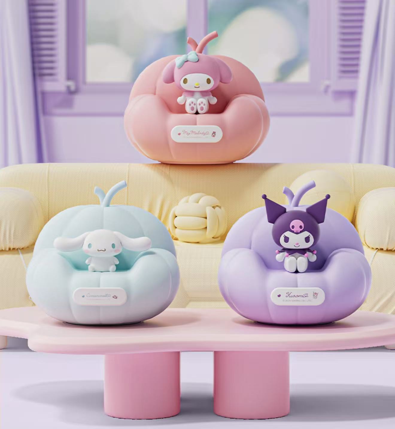 Sanrio Character Silicone Sofa Night Light - Cinnamoroll