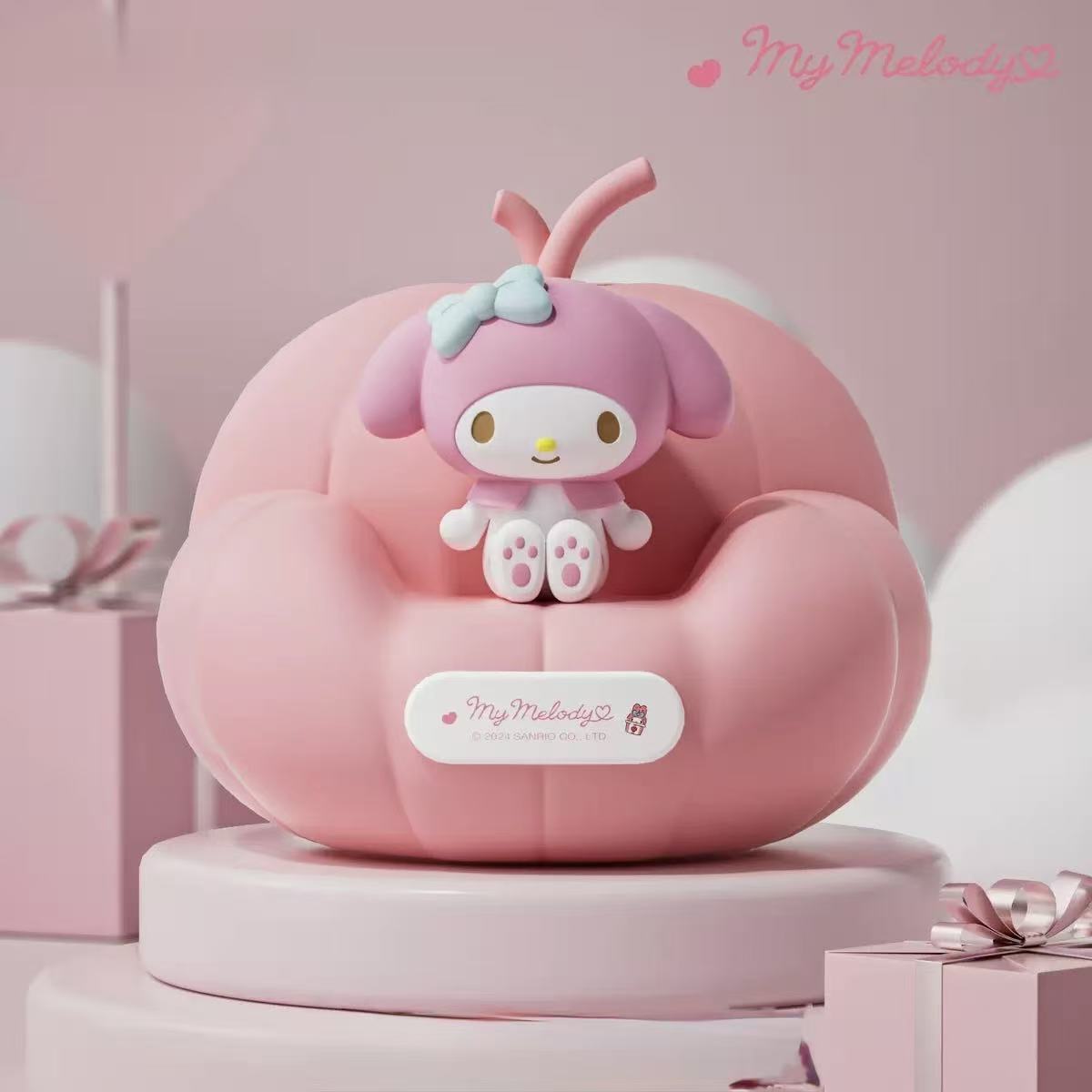 Sanrio Character Silicone Sofa Night Light - My Melody
