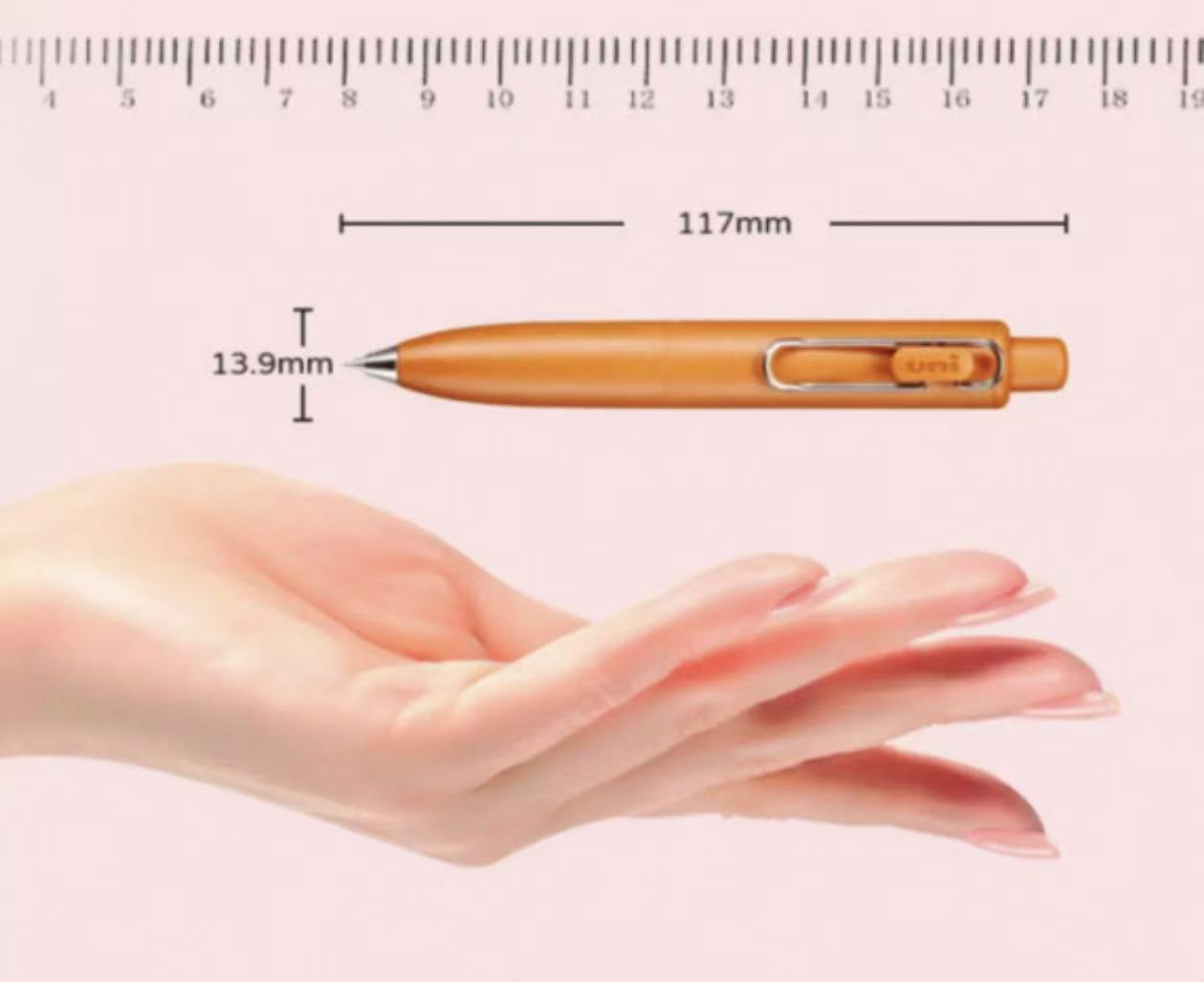 uni-ball ONE x Sanrio Pocket Pen – 0.5mm Black Ink