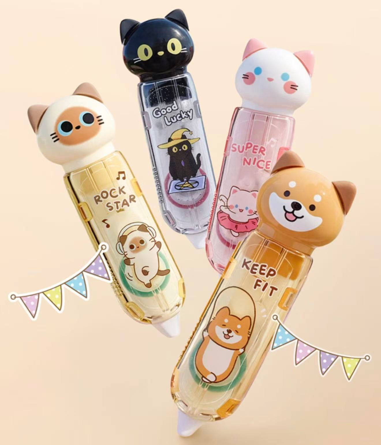 Pet Town Double-Sided Glue Tape 5mm x 5m Assorted