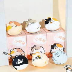 Emotional Support Chubby Cat Figurine Assorted