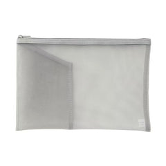 MUJI Mesh Pouch with Pen Pocket A5