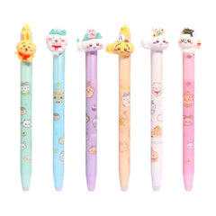 Chiikawa Cute Twist Gel Pen 0.5mm Black Ink Assorted
