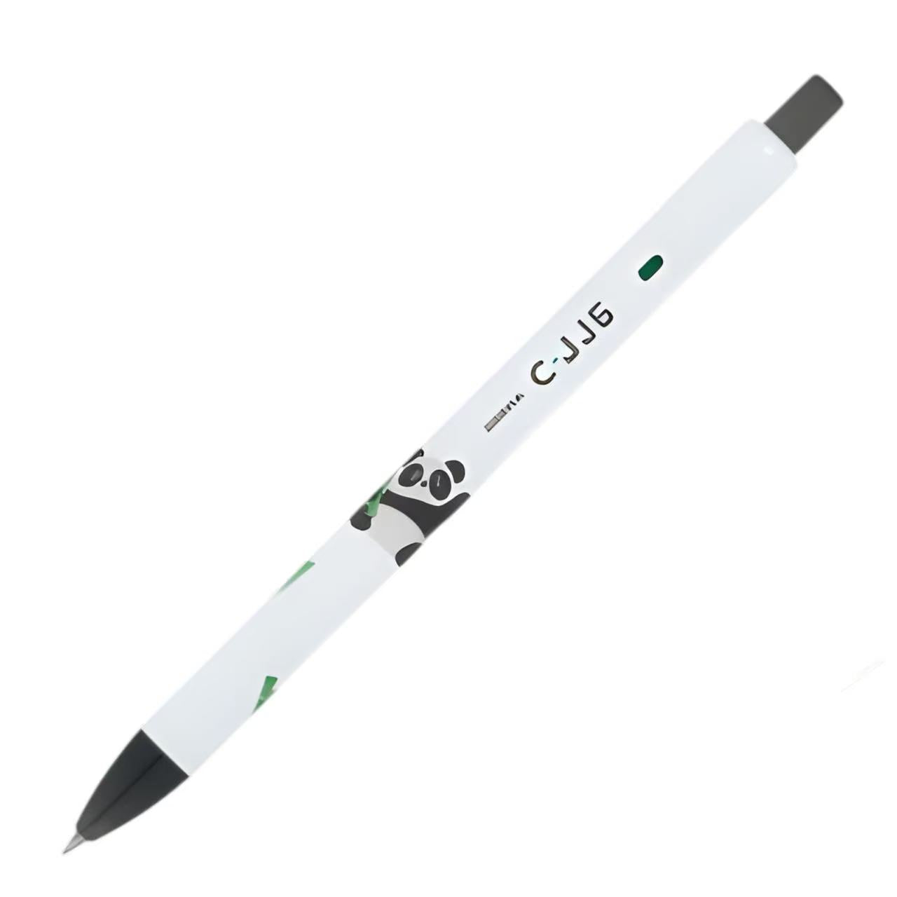 Zebra Travel Series Rainbow Gel Pen 0.5mm Black Ink - Panda