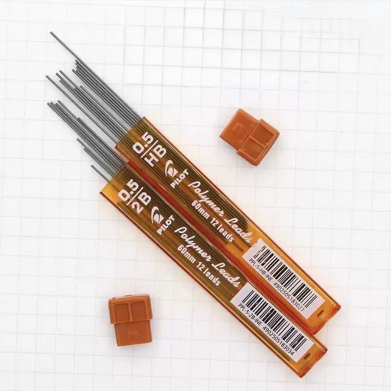 PILOT Mechanical Pencil Leads 60mm x 12 Leads HB