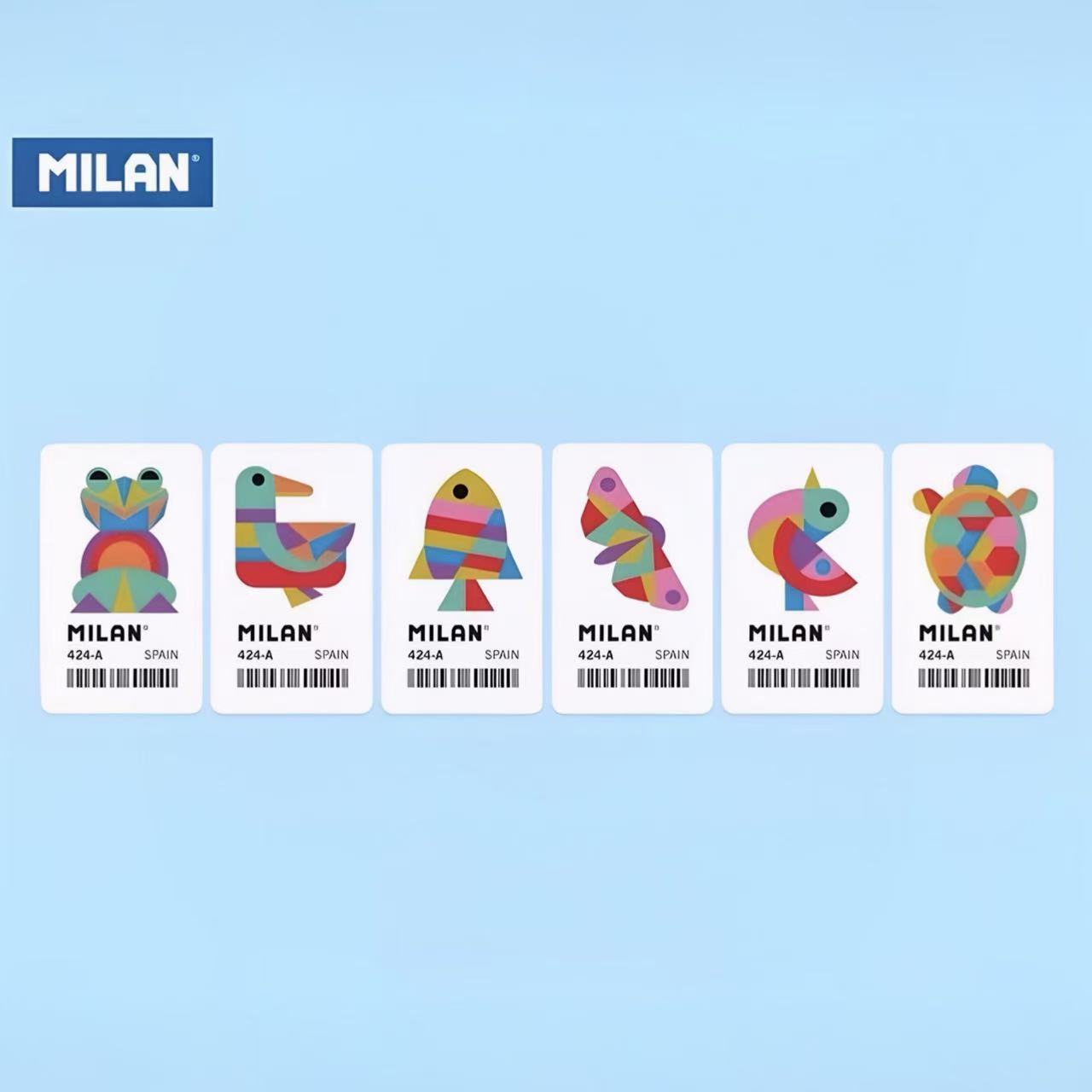 MILAN Soft Animal Eraser Assorted