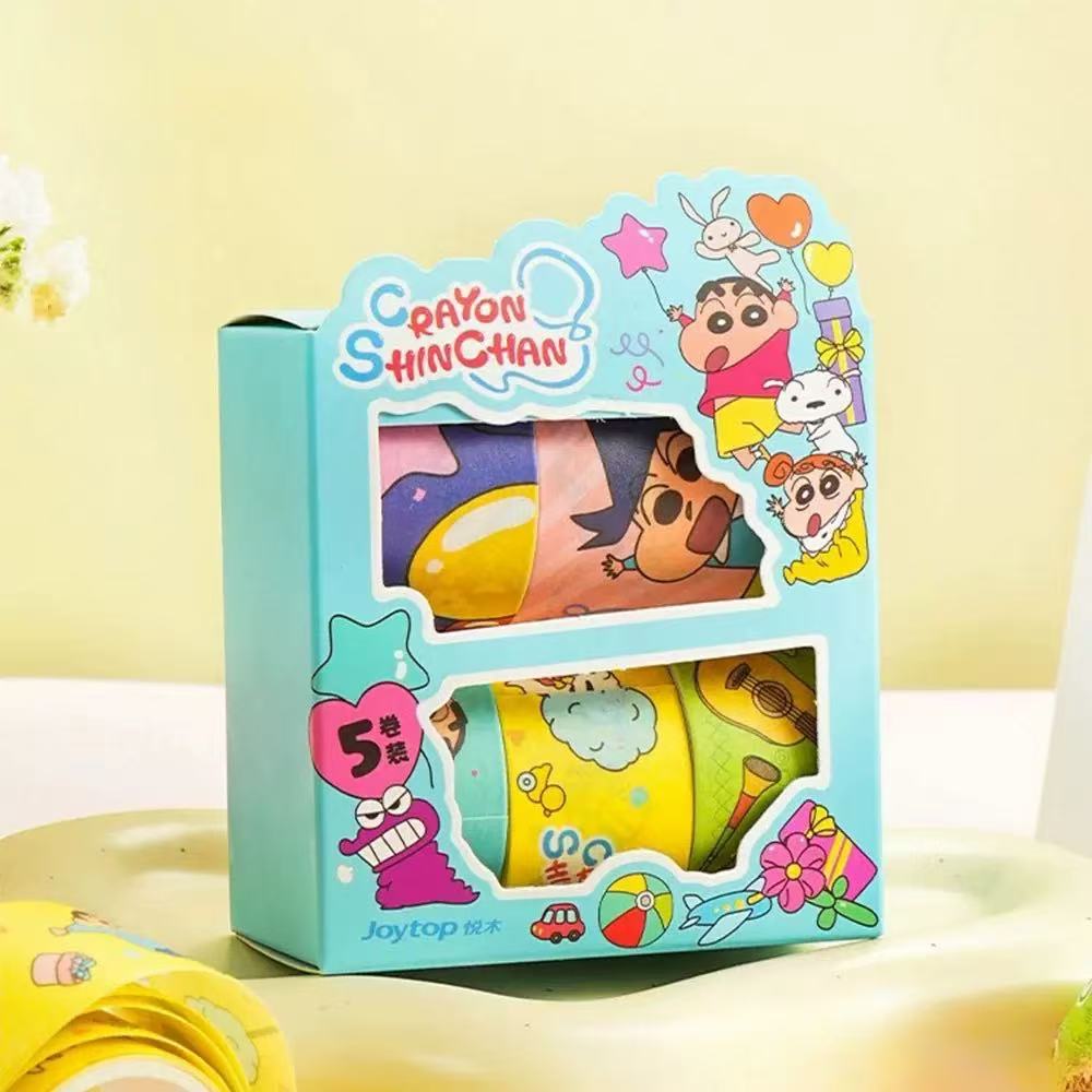 Shin-Chan Washi Tape Set 5 Rolls