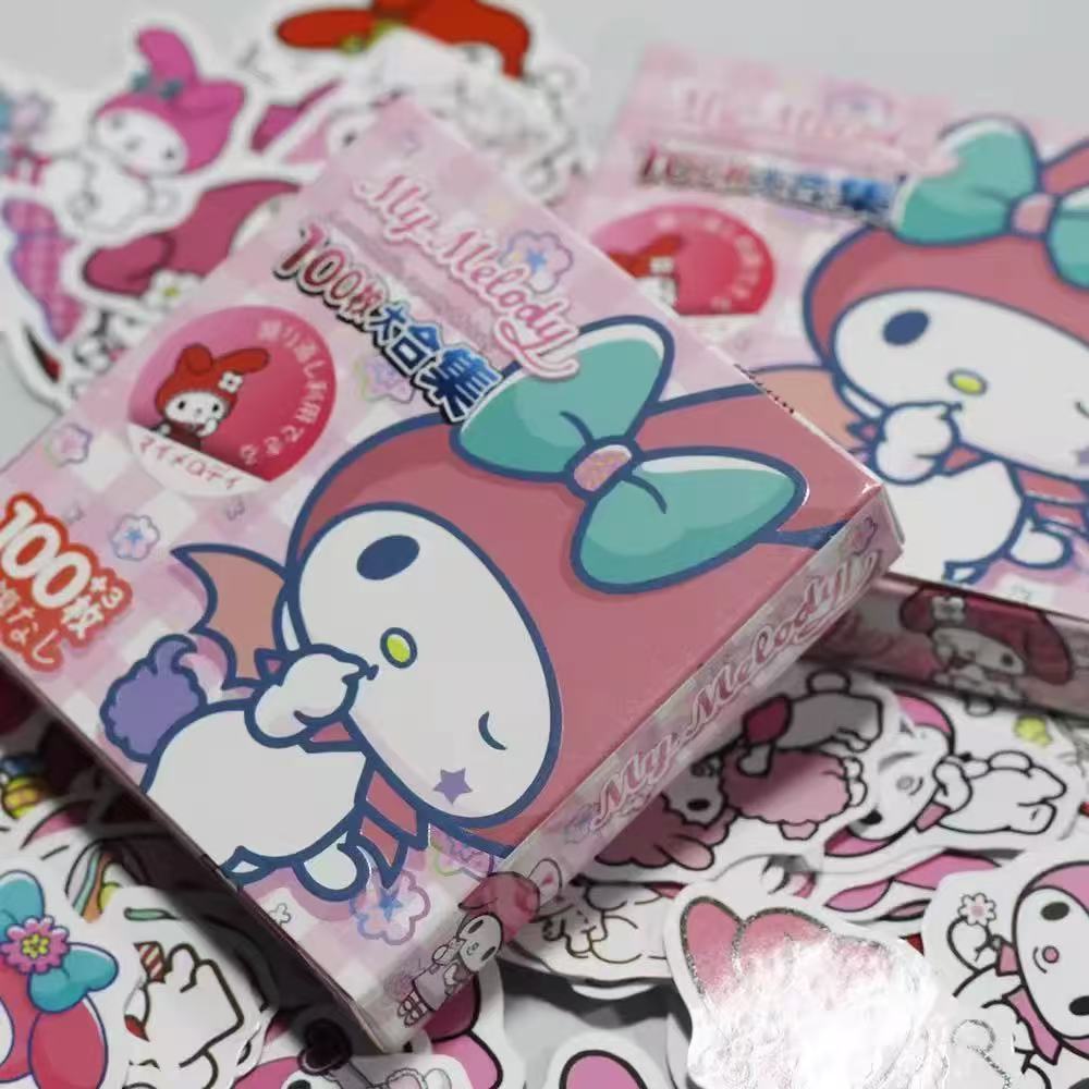 My Melody Sticker Set – 100 Pieces
