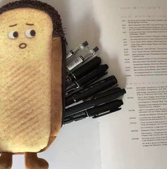 Toast Bread Plush Pencil Case 90×230 mm