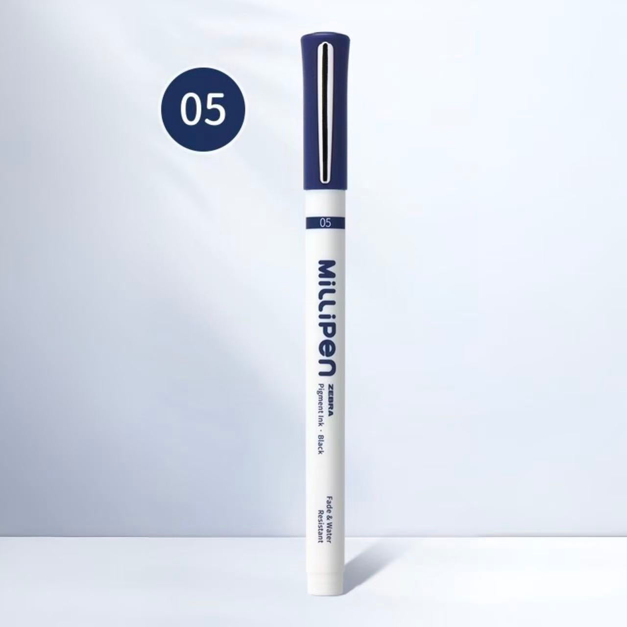 ZEBRA Millipen Pigment Ink Black